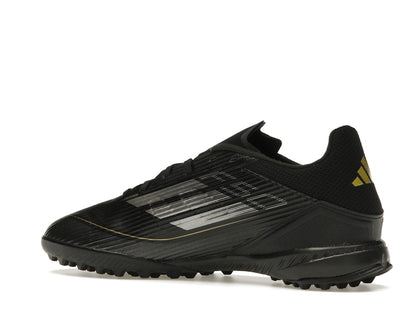 adidas F50 League Turf Core Black Iron Metallic Gold Metallic