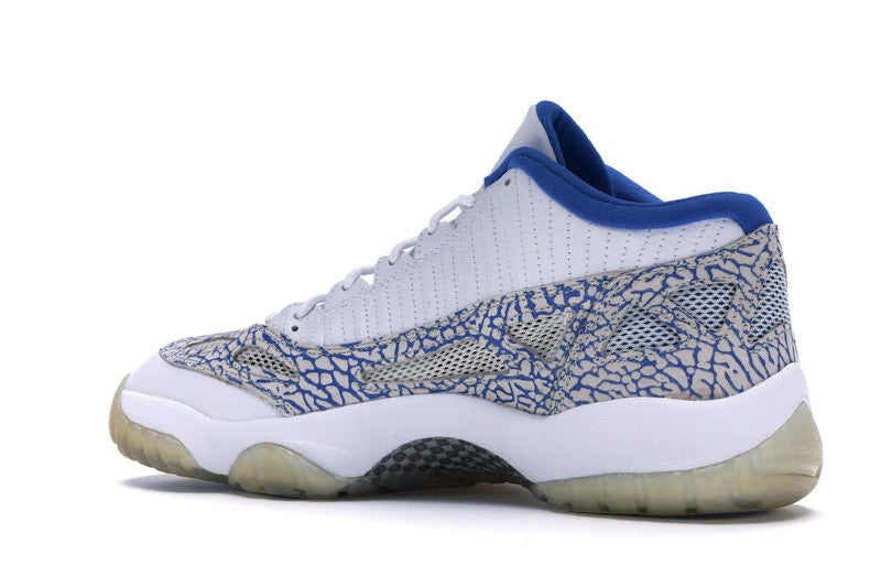 Jordan 11 Retro Low IE White Argon Blue