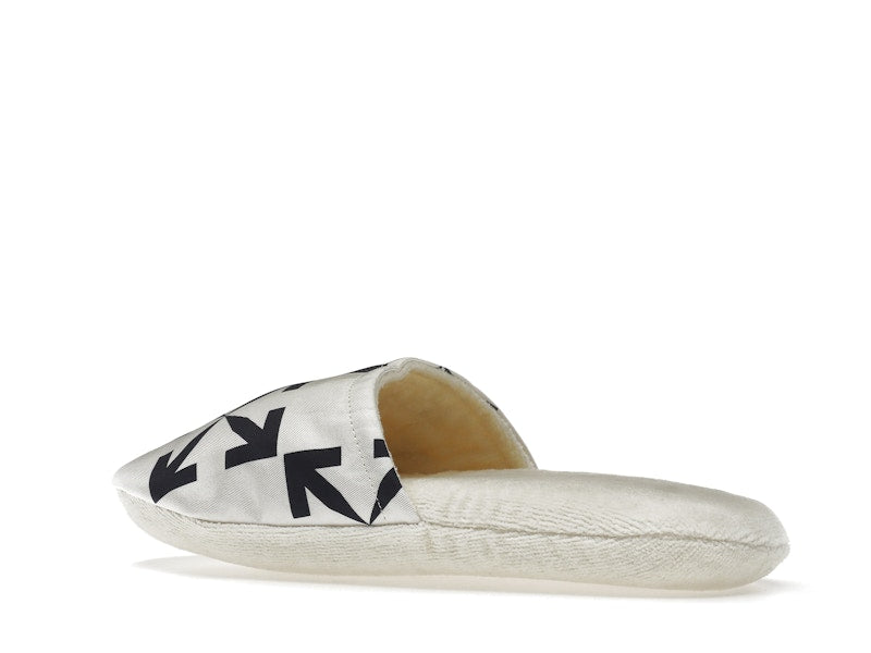 OFF-WHITE Arrow Pattern Slippers White/Black