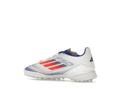 adidas F50 League Turf Cloud White Solar Red Lucid Blue (GS)
