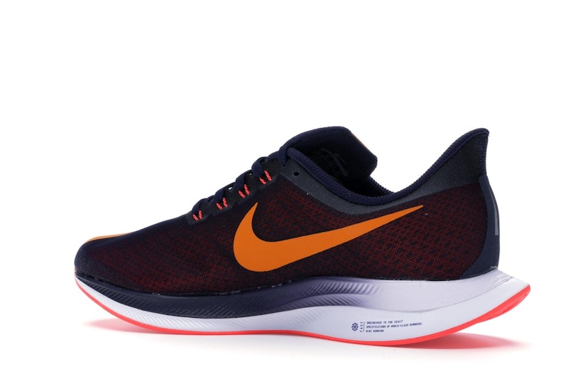 Nike Zoom Pegasus 35 Turbo Blackened Blue Orange Peel