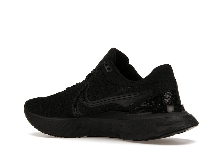 Nike React Infinity Run Flyknit 3 Triple Black