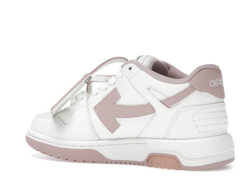 OFF-WHITE Out Of Office OOO Low Tops White Pink (Women's)