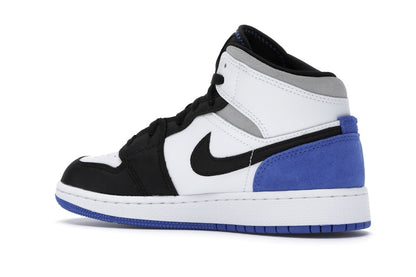 Jordan 1 Mid SE White Black Royal (GS)