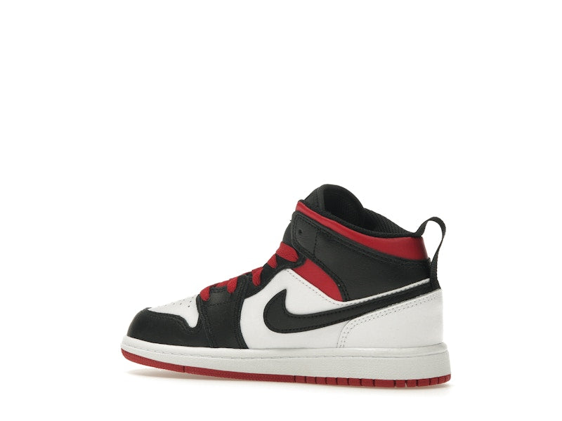 Jordan 1 Mid Gym Red Black Toe (PS)