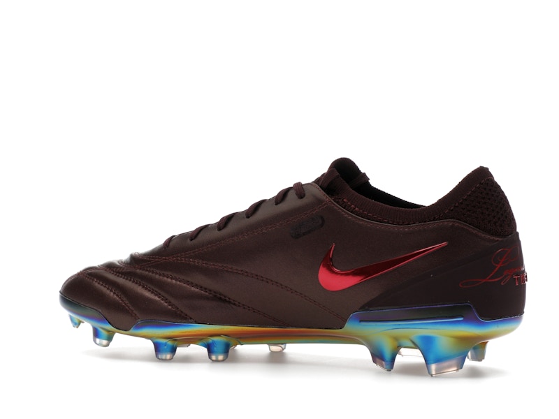 Nike Tiempo Legend 10 Elite Luxe FG Montebelluna Leather Port Wine