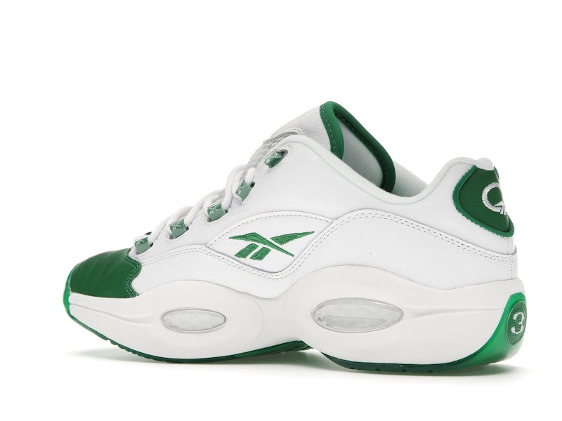 Reebok Question Low Green Toe
