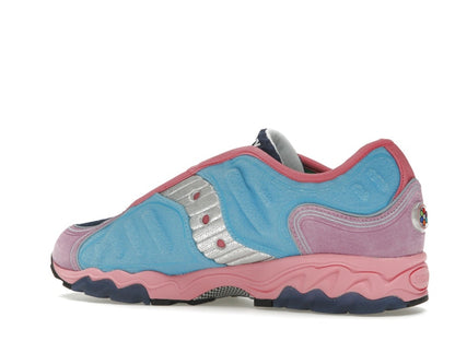 Saucony Matrix Jae Tips No Shoes In The House Blue Pink