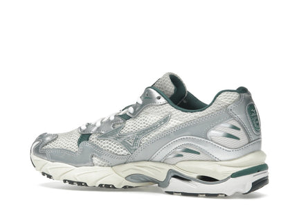 Mizuno Wave Rider 10 White Slate Bistro Green