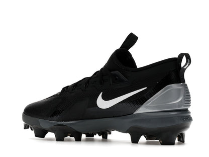 Nike Force Trout 9 Elite MCS Black White Anthracite Metallic Silver