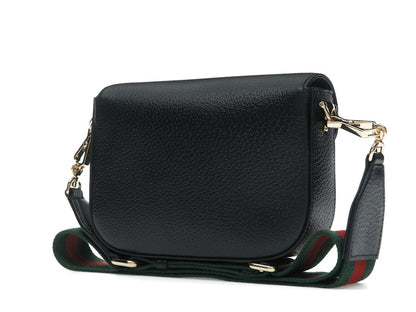 Gucci x adidas Horsebit 1955 Shoulder Bag Black/White
