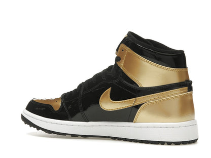 Jordan 1 Retro High Golf Patent Gold Toe