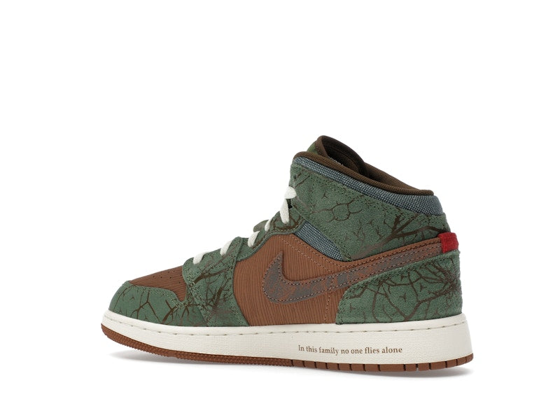 Jordan 1 Mid Treeline (GS)