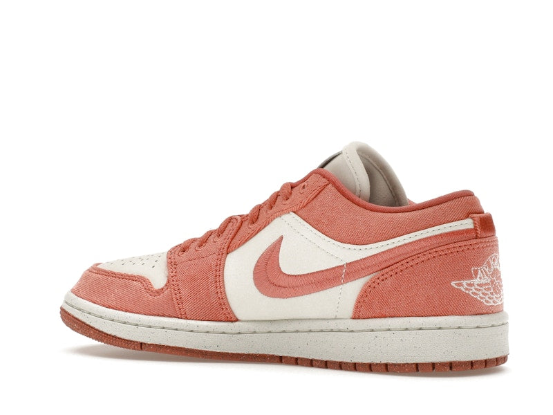 Jordan 1 Low SE Canvas Sky J Orange (Women's)