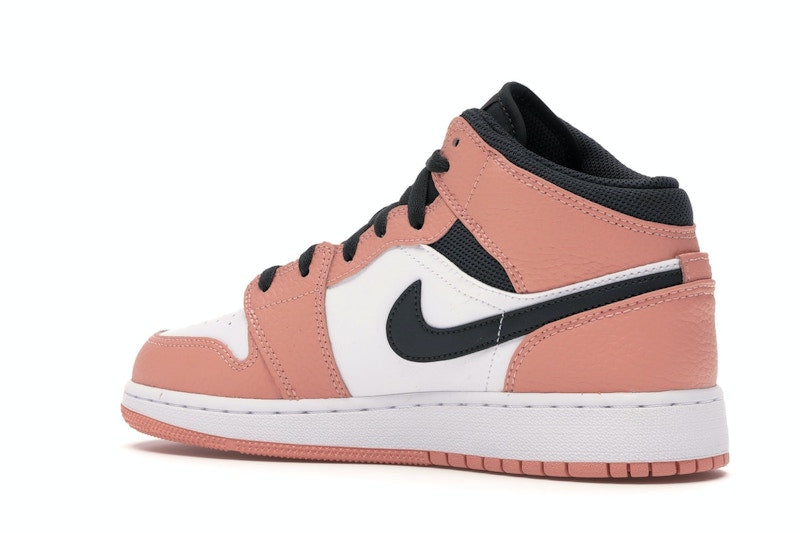 Jordan 1 Mid Pink Quartz (GS)