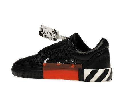 OFF-WHITE Vulc Low Leather Black White FW21