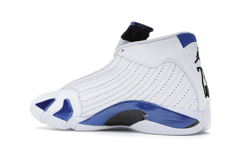 Jordan 14 Retro White Hyper Royal