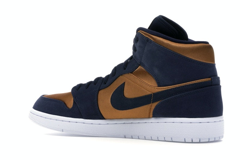 Jordan 1 Mid Obsidian Desert Ochre