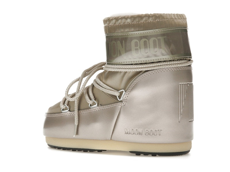 Moon Boot Icon Low Boot Glance Platinium