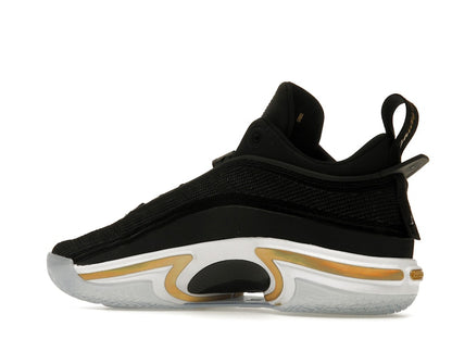 Jordan 36 Low Black Gold (Clear Sole)