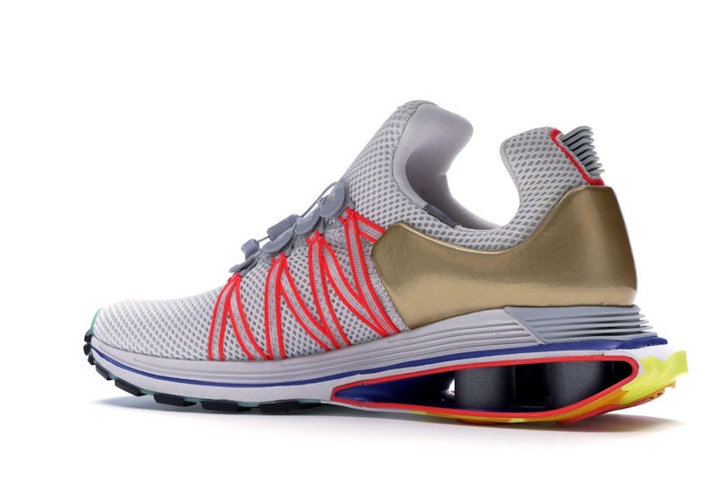 Nike Shox Gravity Vast Grey Metallic Gold