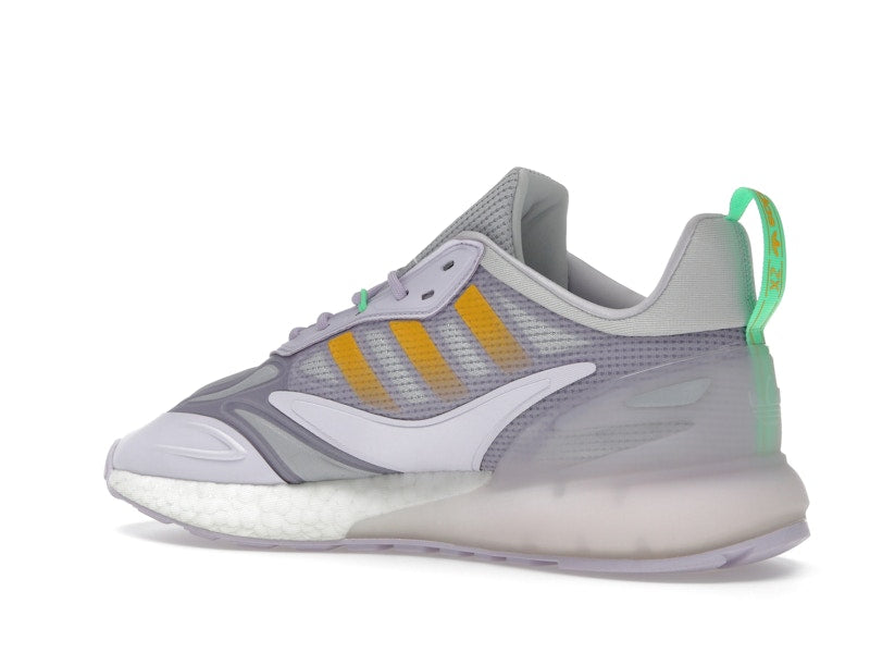 adidas ZX 2K Boost 2.0 Purple Tint Semi Solar Gold Matte Silver (Women's)