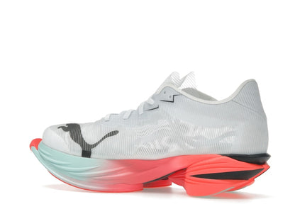 Puma Fast-R Nitro Elite 3 White Glowing Red Mint (Women's)
