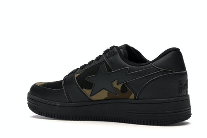 Bape 1st Camo Bape Sta Low Black