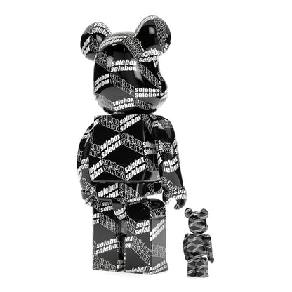 Bearbrick x Solebox Pattern 100% & 400% Set