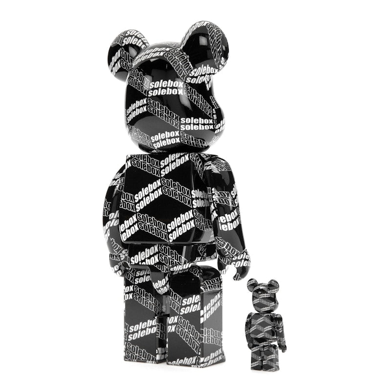 Bearbrick x Solebox Pattern 100% & 400% Set