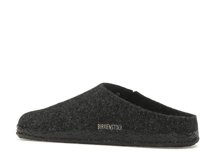 Birkenstock Zermatt Shearling Clog Wool Felt Anthracite