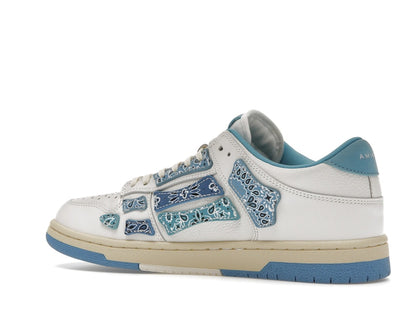 AMIRI Skel Top Low Bandana White Light Blue