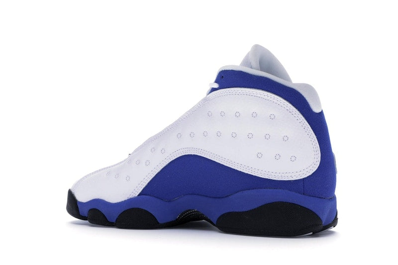 Jordan 13 Retro White Hyper Royal Black (GS)