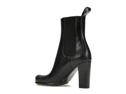 Bottega Veneta Storm Moulded Toe Leather Chelsea Boot Black (Women's)