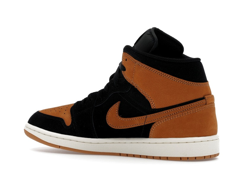 Jordan 1 Mid SE Black Flax
