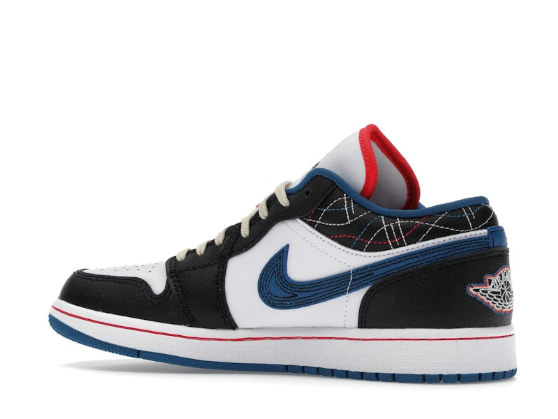 Jordan 1 Low SE Industrial Blue Sashiko
