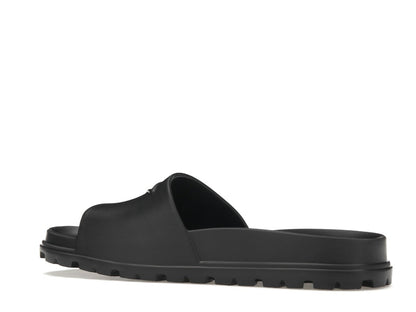 Prada Rubber Slides Black (Men's)