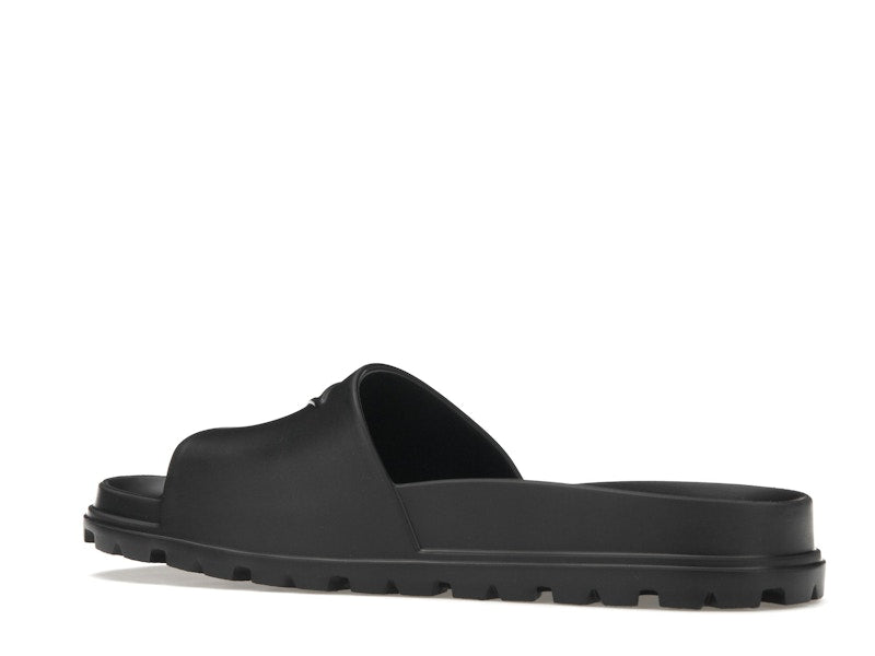 Prada Rubber Slides Black (Men's)