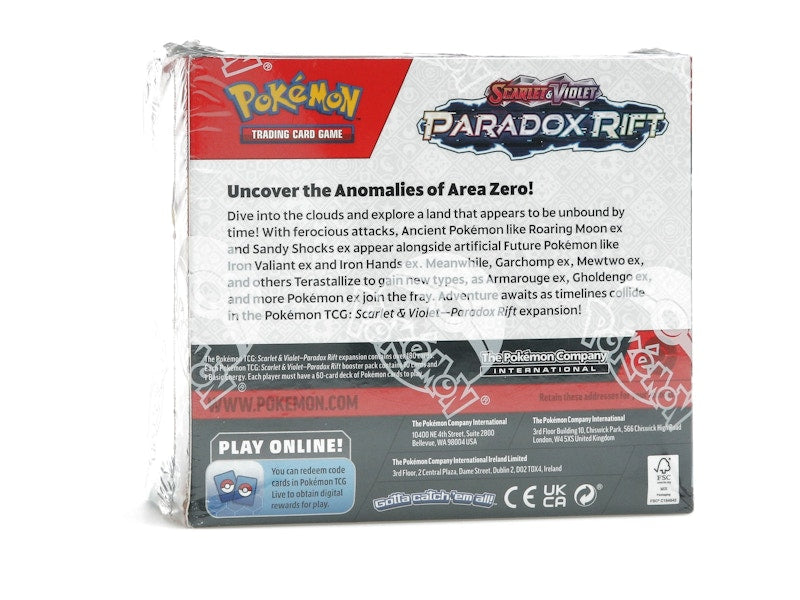Pokémon TCG Scarlet & Violet Paradox Rift Booster Box
