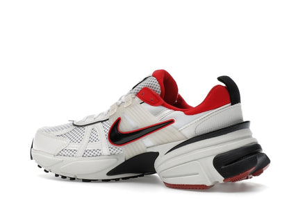 Nike V2K Run Metallic White University Red