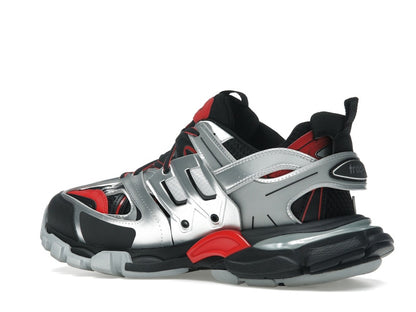 Balenciaga Track Black Red White Silver