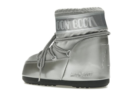 Moon Boot Icon Low Boot Glance Silver