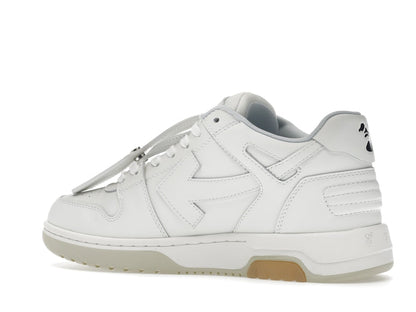 OFF-WHITE Out Of Office OOO Low Tops For Walking White Black