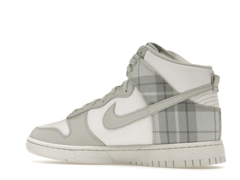 Nike Dunk High SE Tartan Plaid White Light Green
