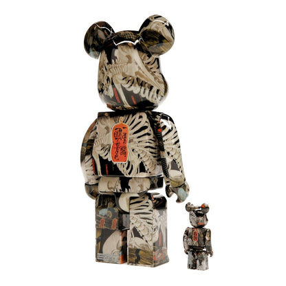Bearbrick Utagawa Kuniyoshi (The Haunted Old Palace at Soma) 100% & 400% Set