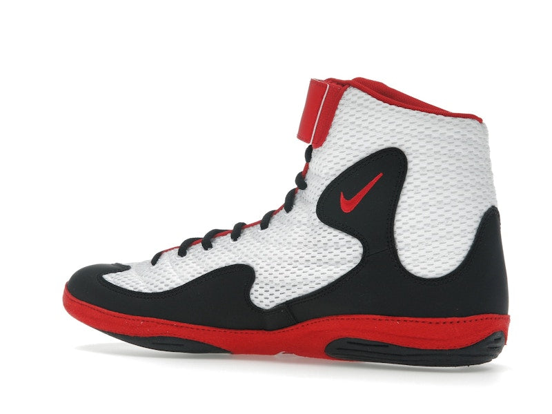 Nike Inflict White Black University Red