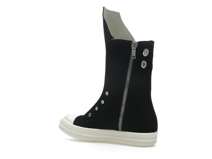 Rick Owens Hollywood DRKSHDW Boot Sneaks Black Milk