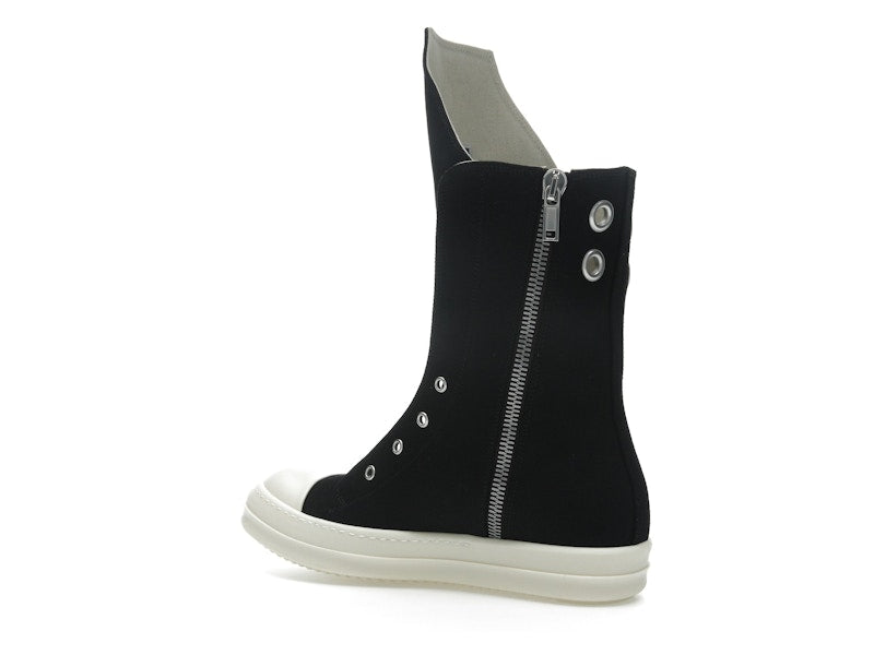 Rick Owens Hollywood DRKSHDW Boot Sneaks Black Milk