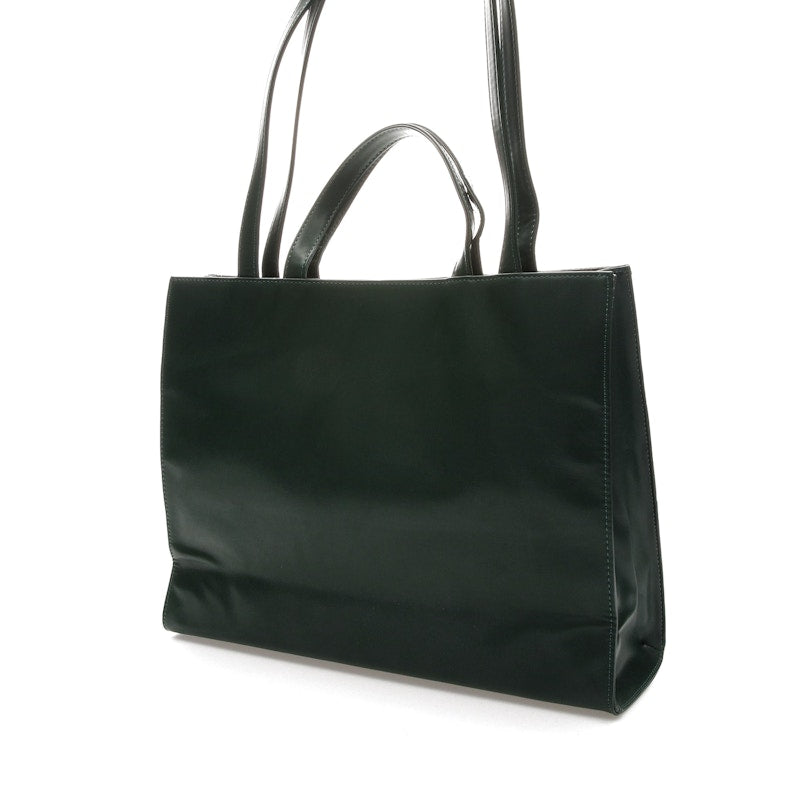 Telfar Flag Bag Medium Green/White