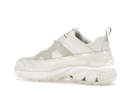 Burberry Arthur White Suede